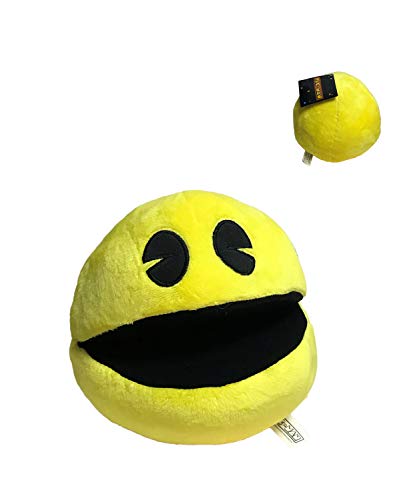 Peluche Pac-Man Fantôme Jaune 17cm - Doudou Gaming