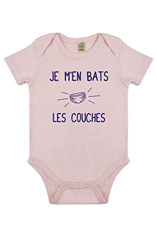 Body Bébé Humour Je m'en Bats Les Couches - 4 Tailles