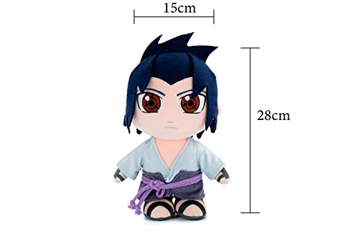 Peluche Sasuke Uchiha 28cm - Doudou Naruto