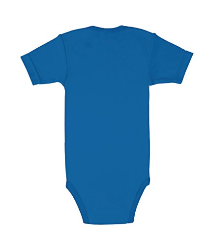 Body Bébé Macaron le Glouton – Rue Sésame – Coloris Bleu