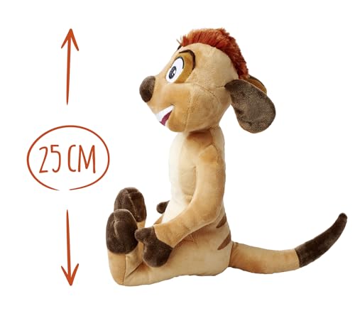 Peluche Timon Le Roi Lion 25cm - Doudou Disney