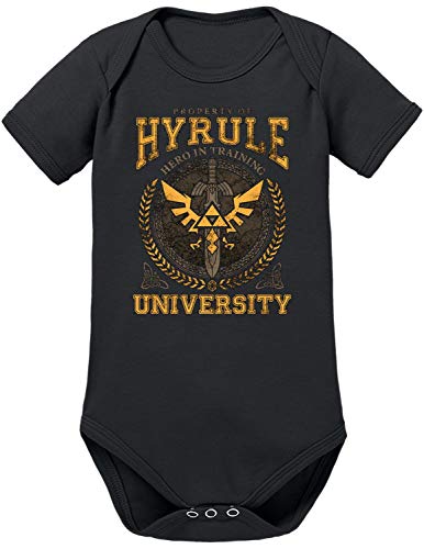 Body Bébé Hyrule University - Zelda - Noir