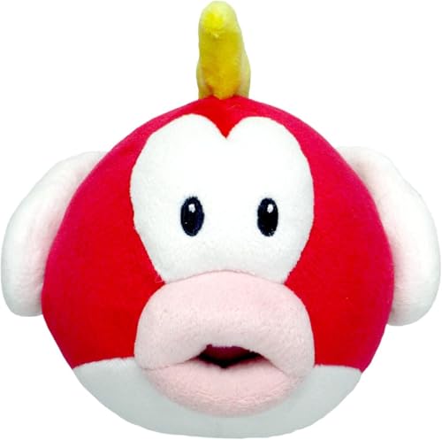 Peluche Cheep Cheep 13cm - Doudou Super Mario