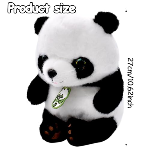 Peluche Panda 27cm - Doudou Panda Mignon