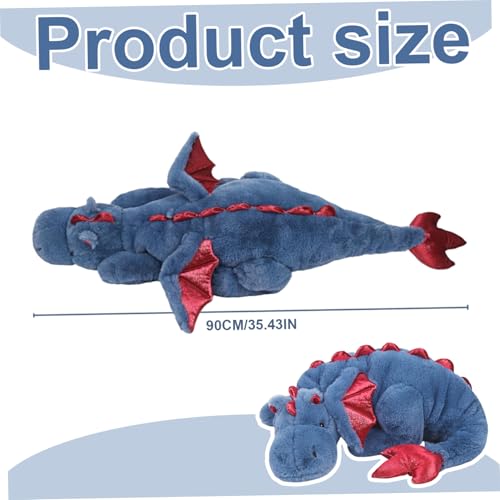 Peluche Dragon 90cm - Doudou Dinosaure XXL