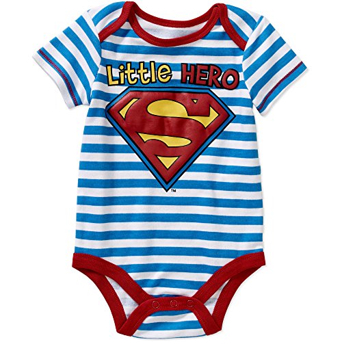Body Bébé Superman & Supergirl - DC Comics - 3 Coloris