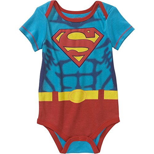 Body Bébé Superman & Supergirl - DC Comics - 3 Coloris